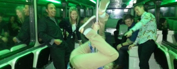 Hi Jinks On Party Bus